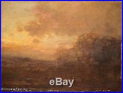 Charles P. Appel Original Oil Painting on Canvas, New Jersey American Landscape