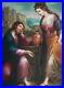 Christ-Woman-Renaissance-Religious-Old-Master-Saint-Large-Antique-Oil-Painting-01-hdiy