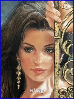 Circe Original Art On Canvas By Internationally Renowned Artist Brenda Burke