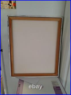 Colorful Portrait Of Woman Acrylic On Canvas Contemporary Original Art 20x24