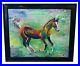 Colt-Horse-22-5x18-5-Original-Oil-Painting-Black-Frame-Signed-Arts-01-oqoo