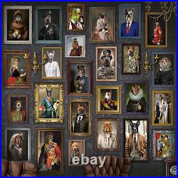 Custom Great Dane Portrait from Photo Blouse Personalized Funny Dog Wall Decor