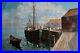 D-ALESSANDRO-ORIGINAL-OIL-PAINTING-ON-CANVAS-SIGNED-WithCOA-BOATS-IN-HARBOR-40x30-01-mw