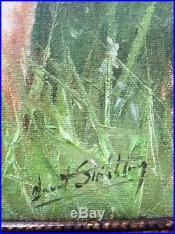 DAVID STRIBBLING, Original Oil on Canvas, TIGER, Signed