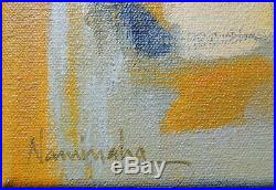 Dan Namingha Acrylic Painting On Canvas Original Signed Abstract Landscape Art