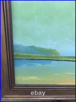Dated 50year Old Signed Sam Newton Highwaymen 1971 Oil on Canvas