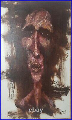 Don Snell Artist/Actor Original Oil Canvas (Signed)