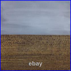 Doni Silver Simons Oil On Canvas Abstract Art Original 24.0 X 24.0 Signed 2006