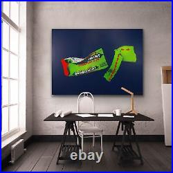 Doublemint, Original Art Painting on Canvas, 1/5, 45x63 by ANDREY ODINZZOV