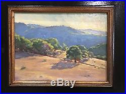 Douglas Morgan Original Oil On Canvas California Plein Air Painting