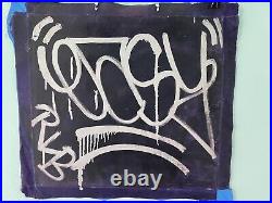 Easy Original Street art Graffiti painting on canvas