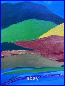 Echoes of Creation' New Painting Original Acrylic Art On Canvas Signed 16x20