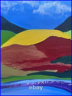 Echoes of Creation' New Painting Original Acrylic Art On Canvas Signed 16x20