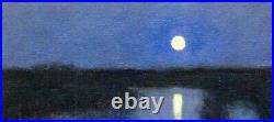 Featured Full Moon Impressionism Art Oil Painting Landscape Tonalist Realism