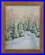 Female-Impressionist-Evelyn-Martin-landscape-Snow-w-Evergreen-trees-American-01-ft