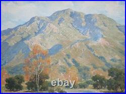 Finest Norman Yeckley Old California Painting American Impressionist Landscape