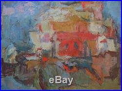 Finest Oscar Van Young Painting California Modernist Abstract Expressionism 1950