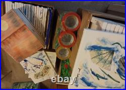 Flowers Modern Expressionistic Original 11x14 Signed Paper Art Acrylic BACH