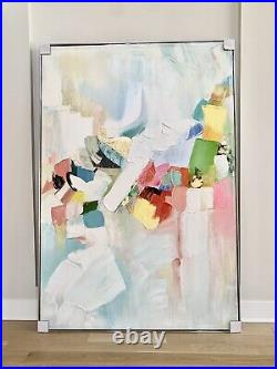 Framed And Stretched Canvas Large Original Abstract Hand Painted Oil Painting