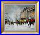 Framed-Oil-Painting-J-Gaston-Signed-Impressionist-Winter-Landscape-in-Paris-01-uk