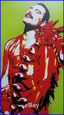 Freddie Mercury Original Pop Art on canvas