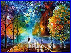 Freshness of Cold Large Size Original Oil Painting On Canvas By Leonid Afremov