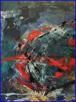 Geometric Gorgeous Original Art On Canvas Modern Acrylic Contemporary Outsider