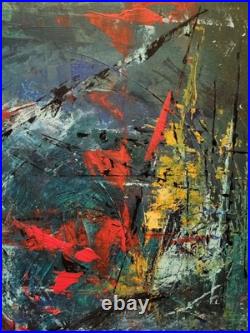 Geometric Gorgeous Original Art On Canvas Modern Acrylic Contemporary Outsider