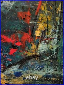 Geometric Gorgeous Original Art On Canvas Modern Acrylic Contemporary Outsider