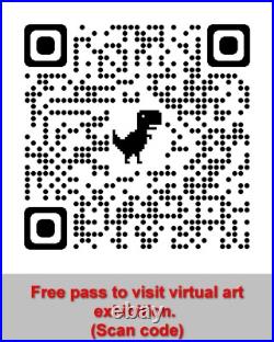 Gorgeous Oil Painting. Sunset Cliffs San Diego. Original. Impressionist Art