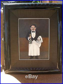 Guy Buffet original Acrylic on Canvas signed painting, framed Bonhams Auction