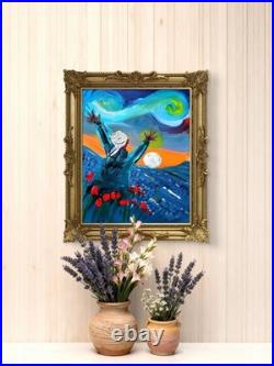 Hallelujah Figurative Abstract Expressionist Art Painting