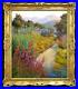 Hand-painted-Oil-painting-original-Art-Landscape-Garden-Path-on-canvas-24x30-01-nmhp