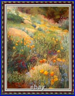 Hand painted Oil painting original Art Landscape Spring on canvas 24x36