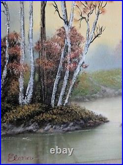 Handmade Nature Wall Art on Canvas Winter Art 2016 Inches One of a Kind