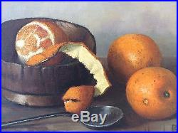 Henk Bos (1901-1979) Original Painting on Canvas'Oranges', 1960, Schwartz Gal
