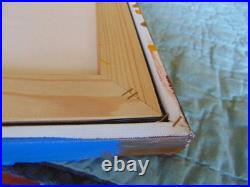 High-end wall art Gathman Acrylic on canvas Lot of (3) Signed OOAK