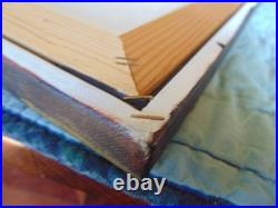 High-end wall art Gathman Acrylic on canvas Lot of (3) Signed OOAK