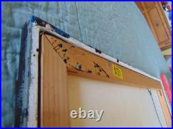 High-end wall art Gathman Acrylic on canvas Lot of (3) Signed OOAK