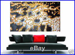 Huge Golden Reef Abstract Modern original Painting on Canvas By Jane Australia