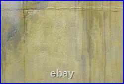Hungryartist NY artist Large contemporary abstract oil painting 35x47