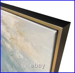 Hungryartist -Original Painting of Street Side on Canvas 12x16 Framed