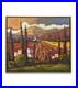 Hungryartist-Original-Painting-of-Sunset-Field-on-Canvas-20x24-Framed-01-rkyf