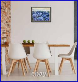 Hydrangea Painting Original Art Oil Canvas Impressionism Floral Wall Art 14x20