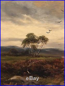 J. Morris (British, fl. 1851-63) Original Shepherd Oil Painting On Canvas
