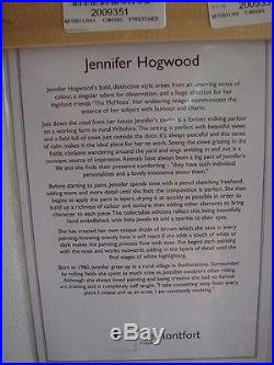 JENNIFER HOGWOOD McCOLOUR 1 ORIGINAL PAINTING ON CANVAS FRAMED
