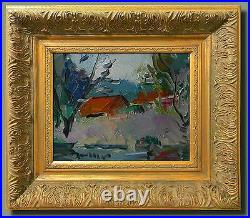 JOSE TRUJILLO SIGNED CANVAS MODERN Oil Painting FRAMED IMPRESSIONISM COLLECTOR