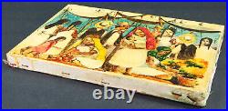 JUAN RAMIREZ ORIGINAL PAINTING 1950s MEXICO LISTED ARTIST TITLE MERCADO CANVAS