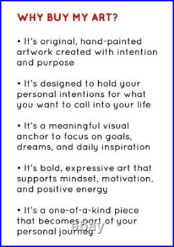 JULIEN Original 11X14 FUNNY SNOWMAN Unique Abstract Expressionism Wall Art PAPER