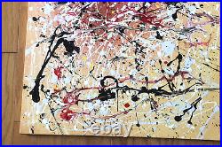 Jackson Tribute Painting 24 X 24 Original Art On Canvas One Of A Kind